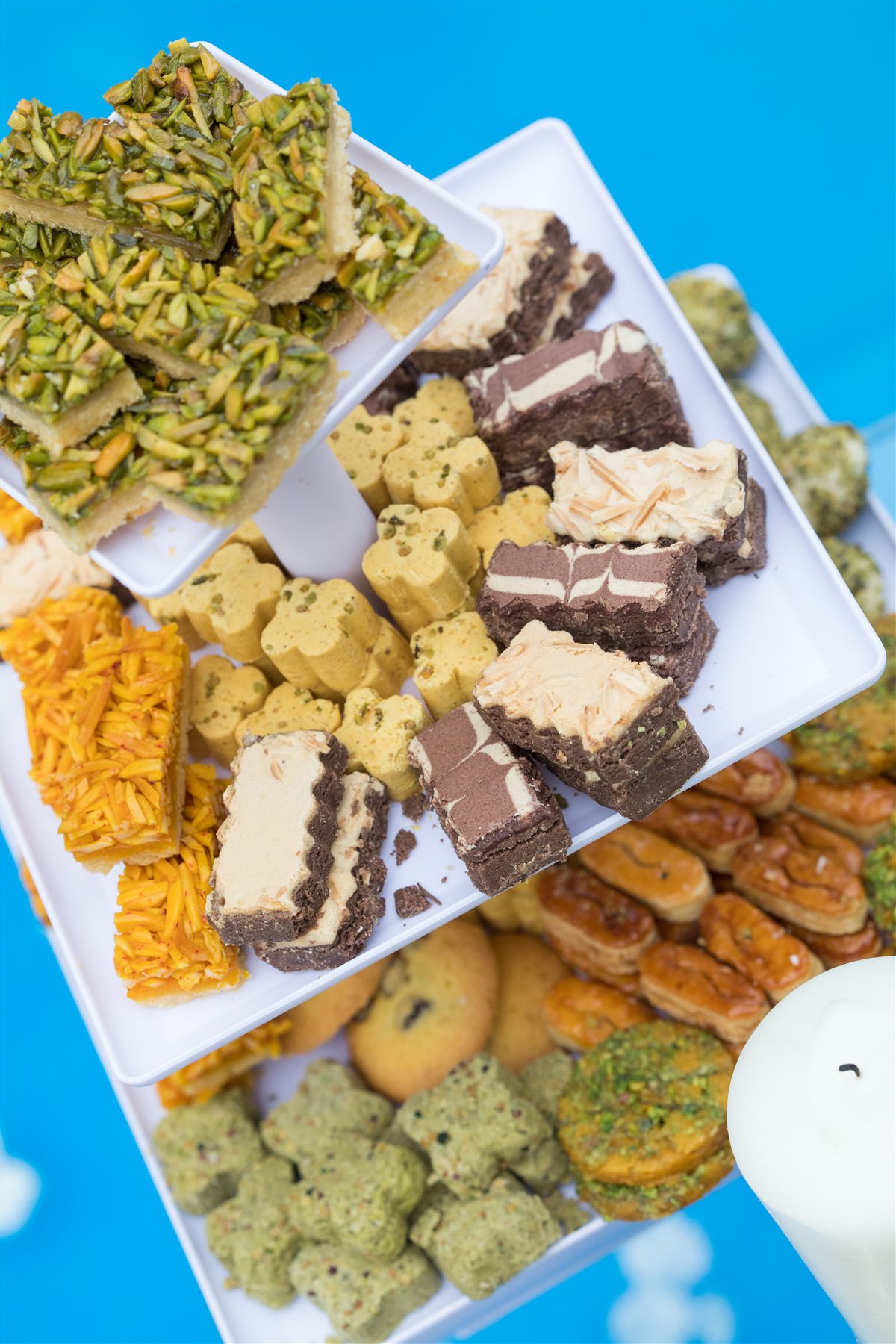 Persian sweets in the sofreh