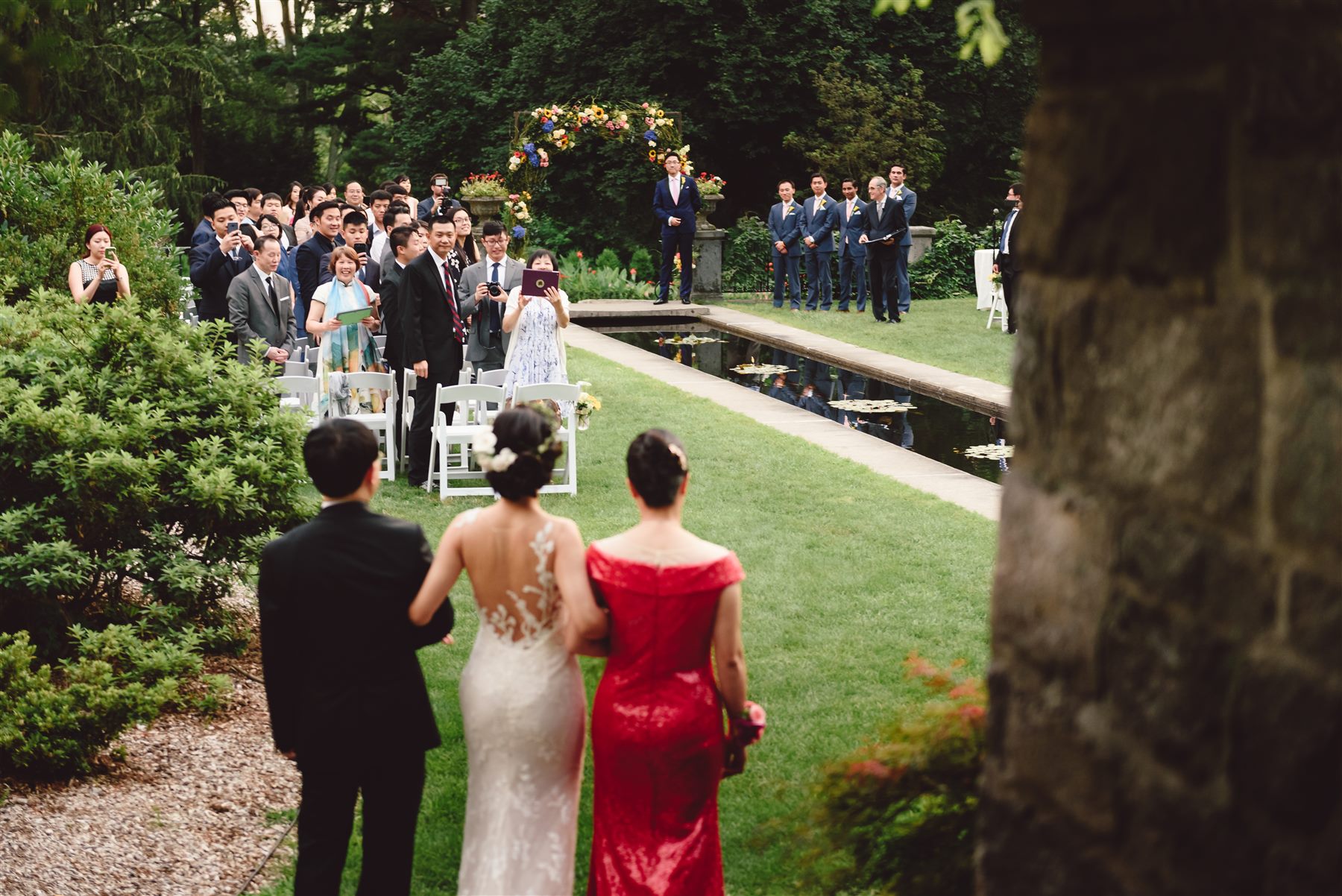 The processional begins