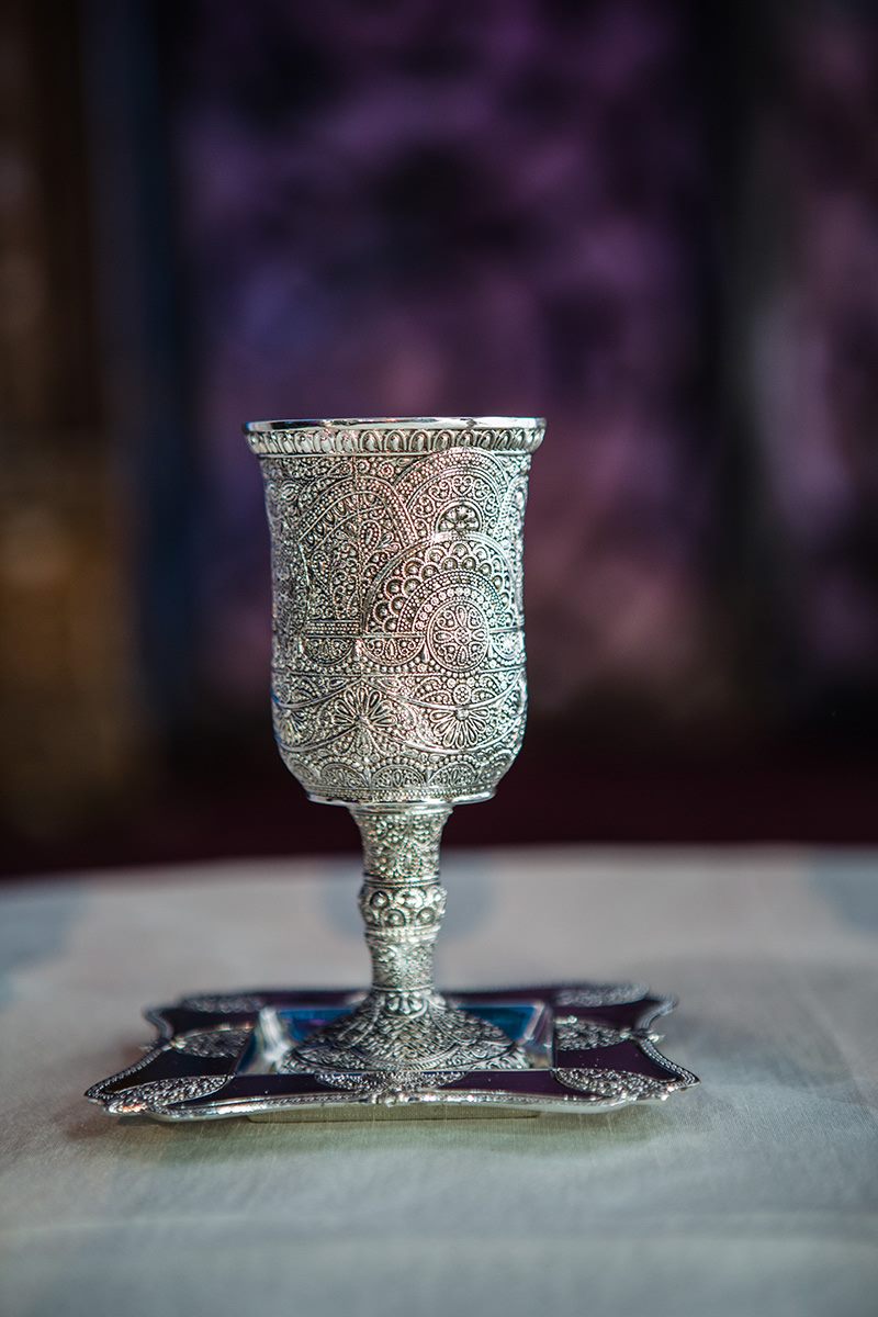 The kiddush cup