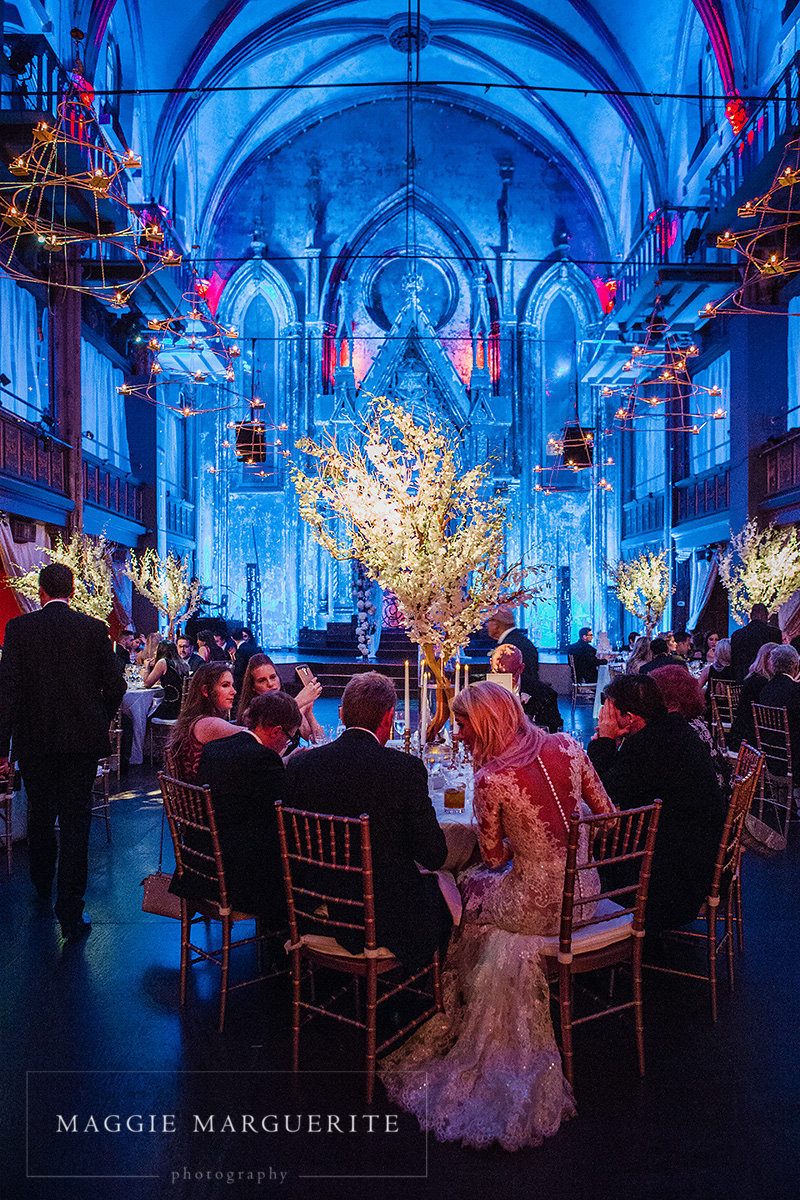 Dinner beneath the vaults