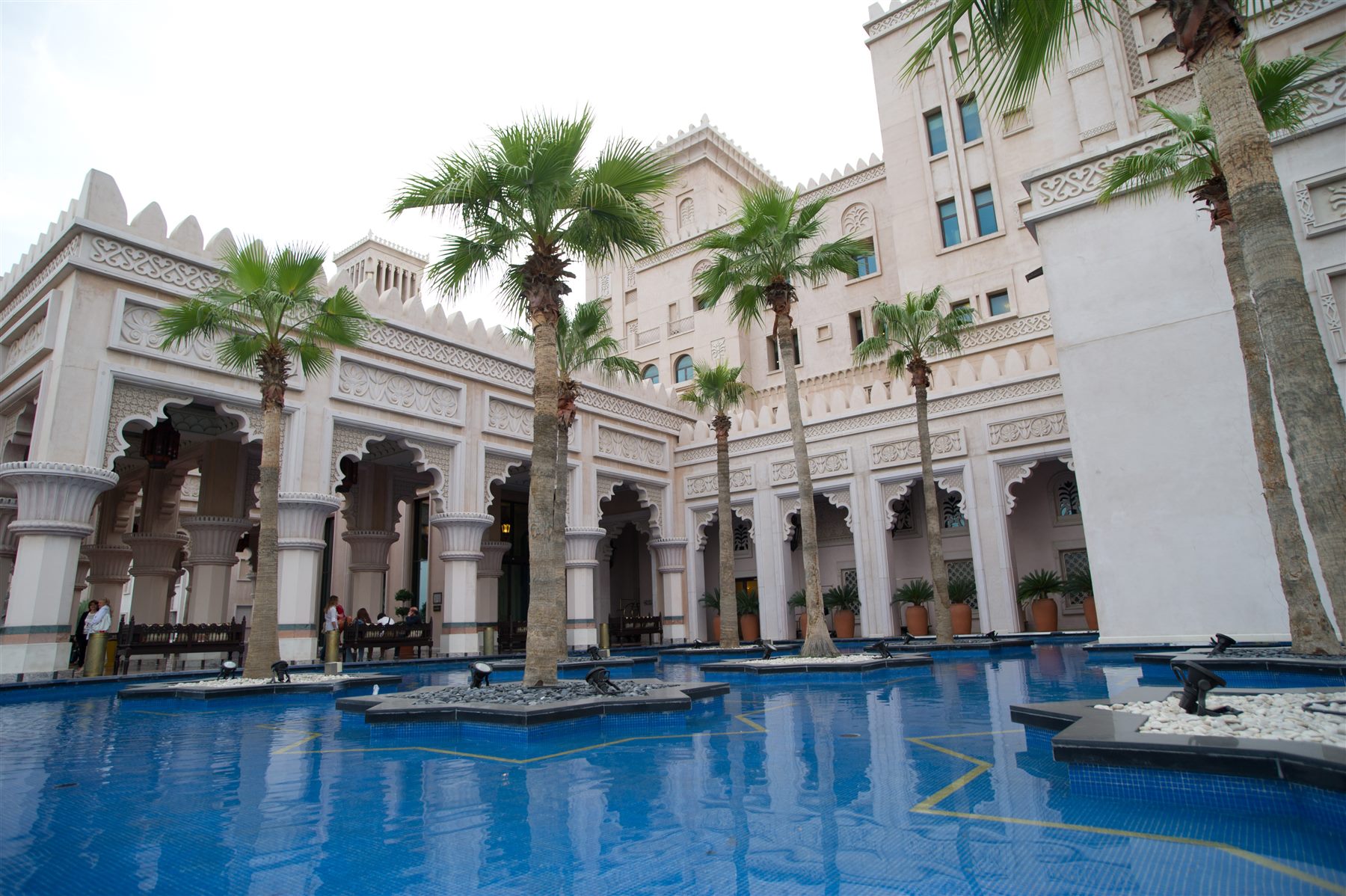 The resort at midday