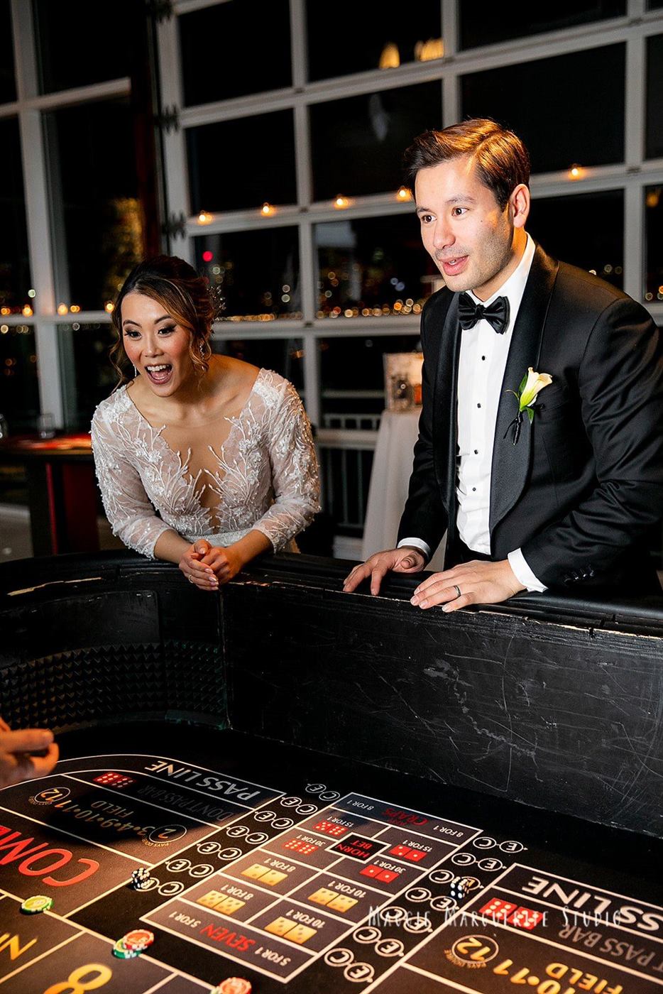 A run at the craps table