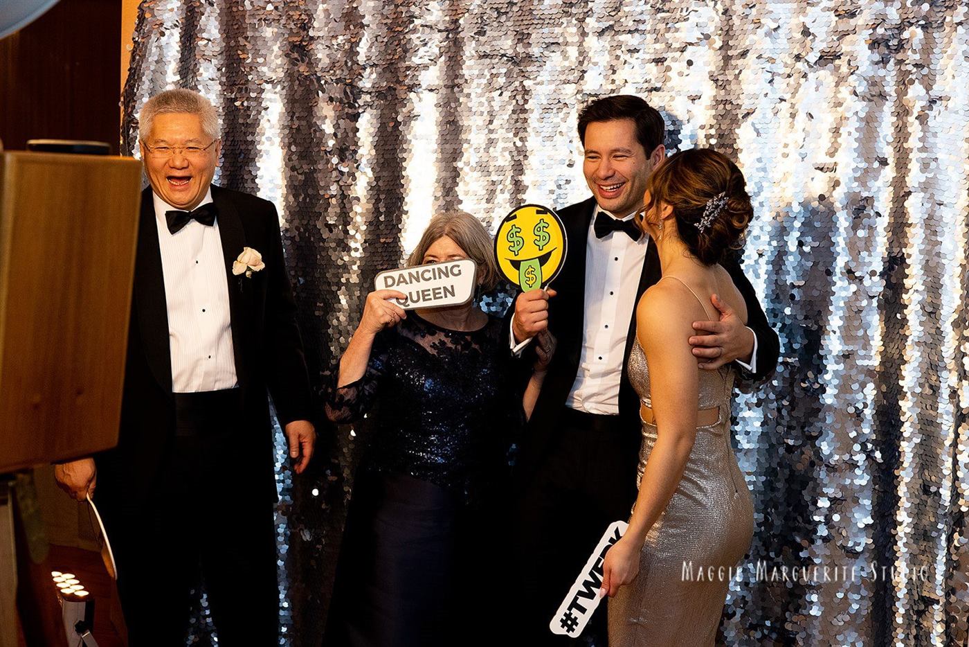 The photo booth, Dancing Queen included